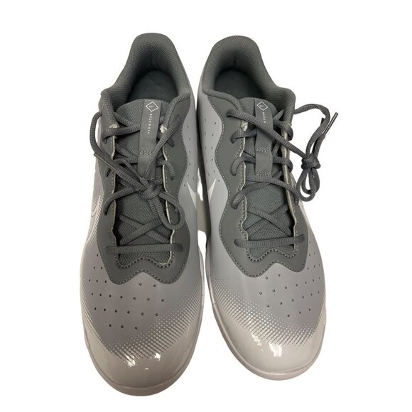 NEW! Nike Alpha Huarache Varsity 4 Metal Baseball Cleats Men\'s Size 14 Grey main image 7